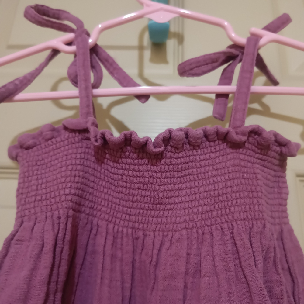 Jamie Kay Purple Kids Romper